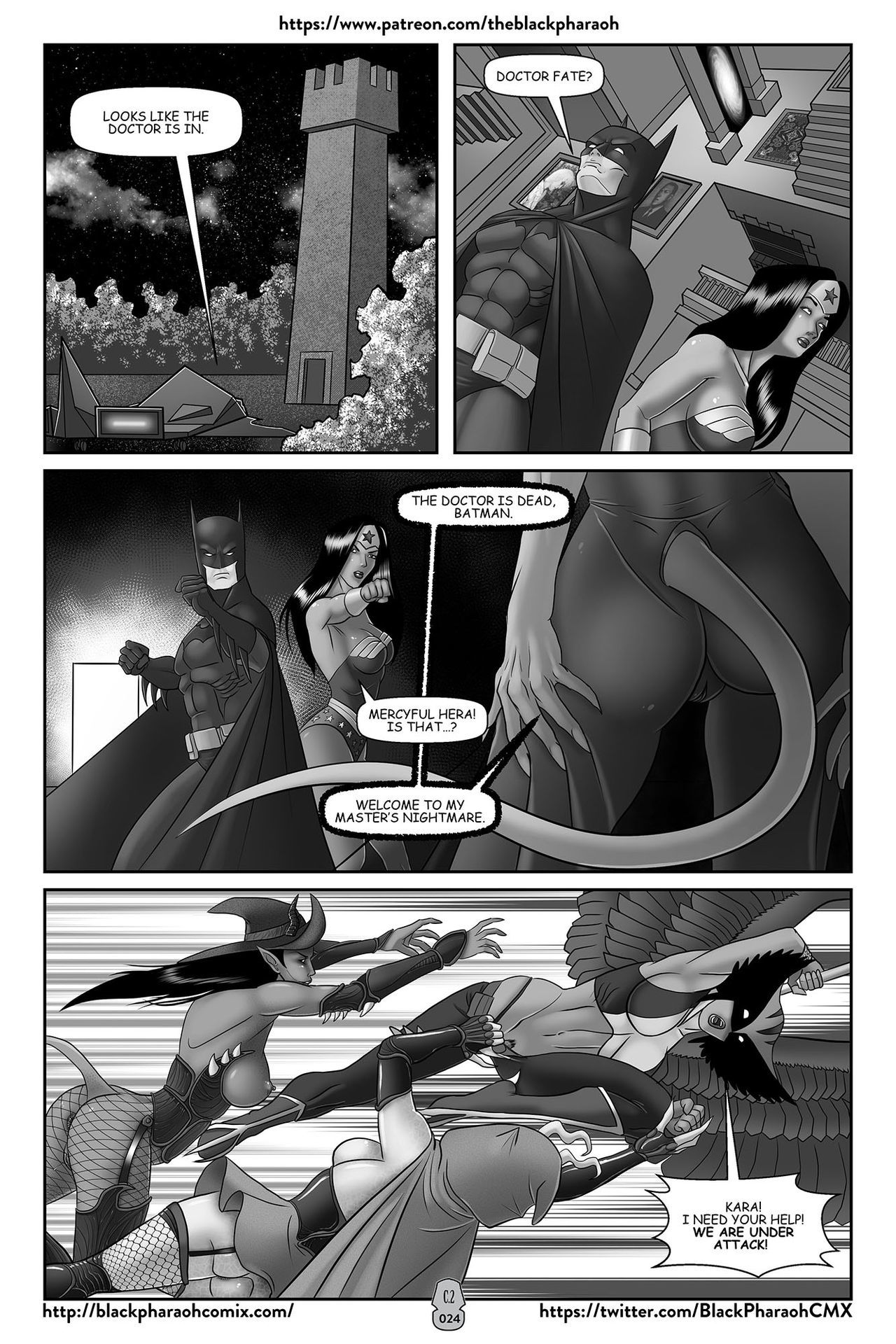 JL Forsaken Souls - Black Pharaoh page 29