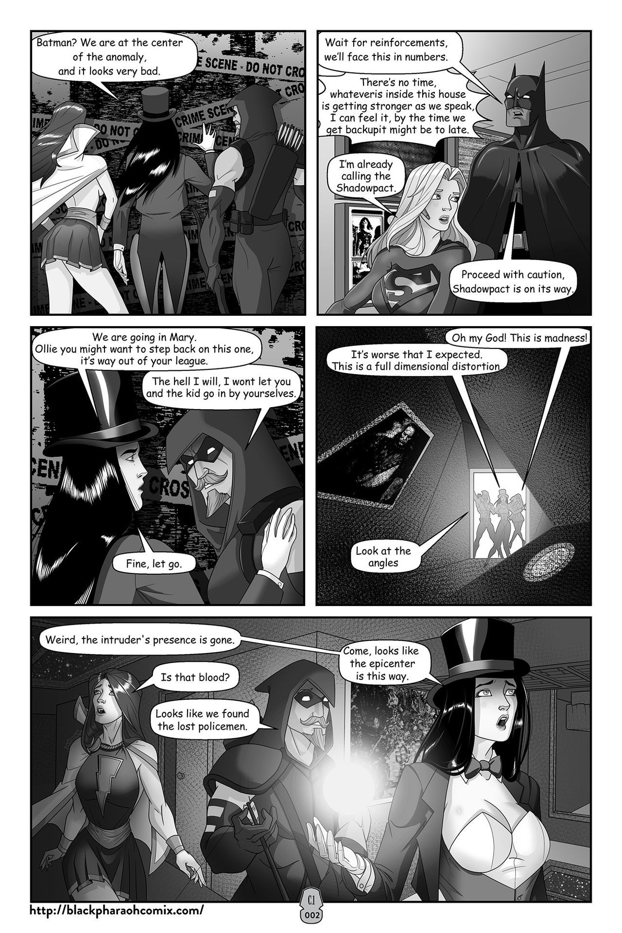 JL Forsaken Souls - Black Pharaoh page 5