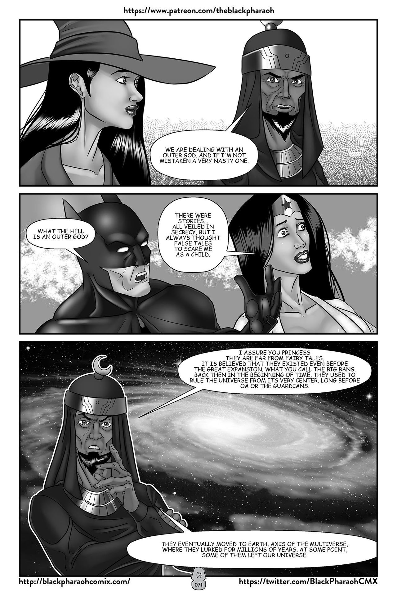 JL Forsaken Souls - Black Pharaoh page 74