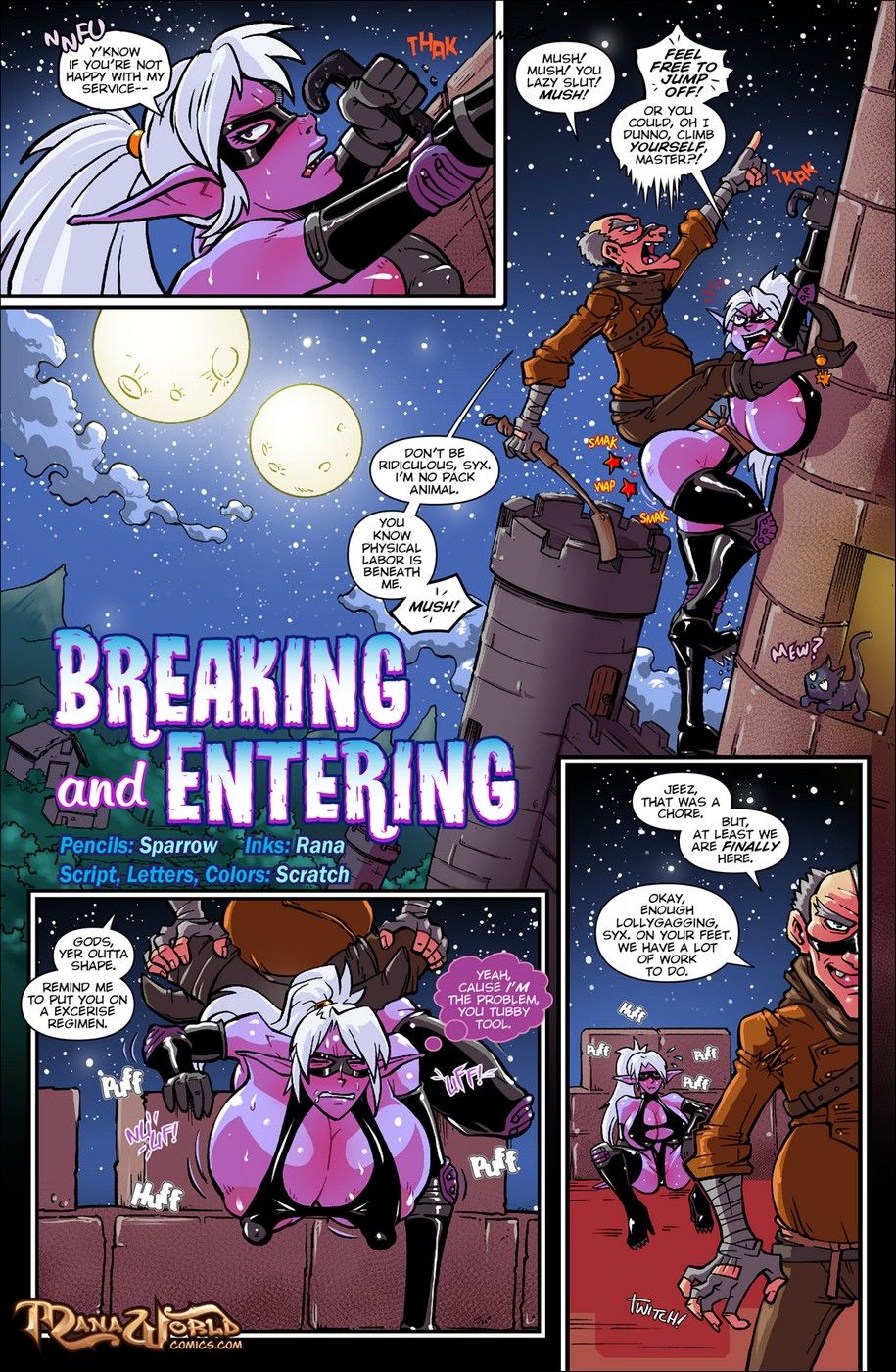 Breaking and Entering - ManaWorld page 1