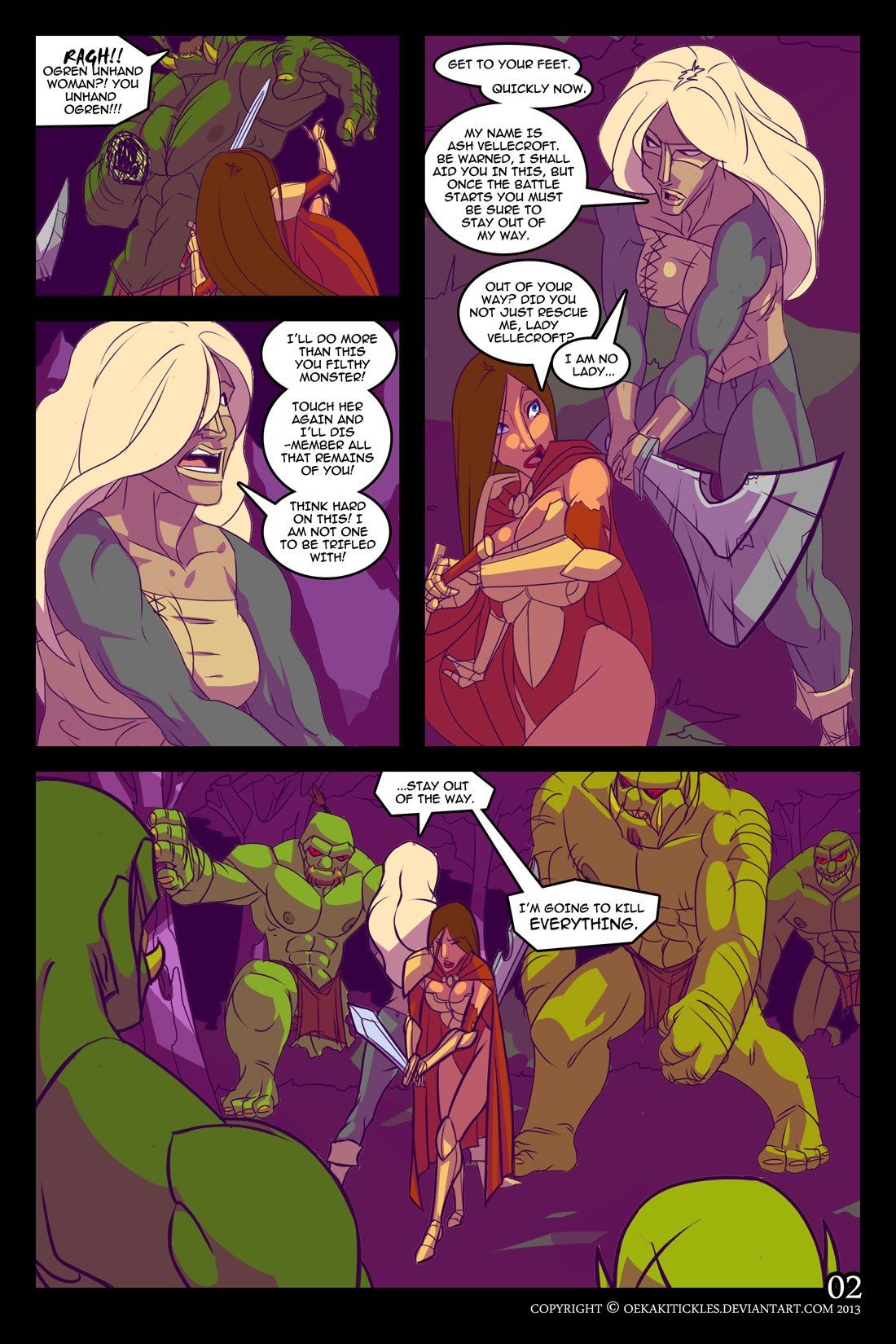 Bound by Duty 2 of 5 Old School Fantasy Drama page 4