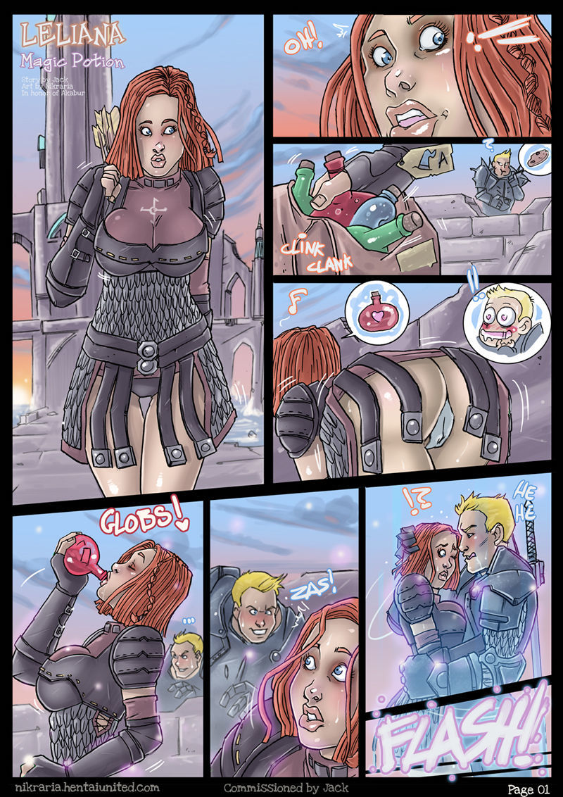 Magic Potion Dragon Age by Nikraria page 1