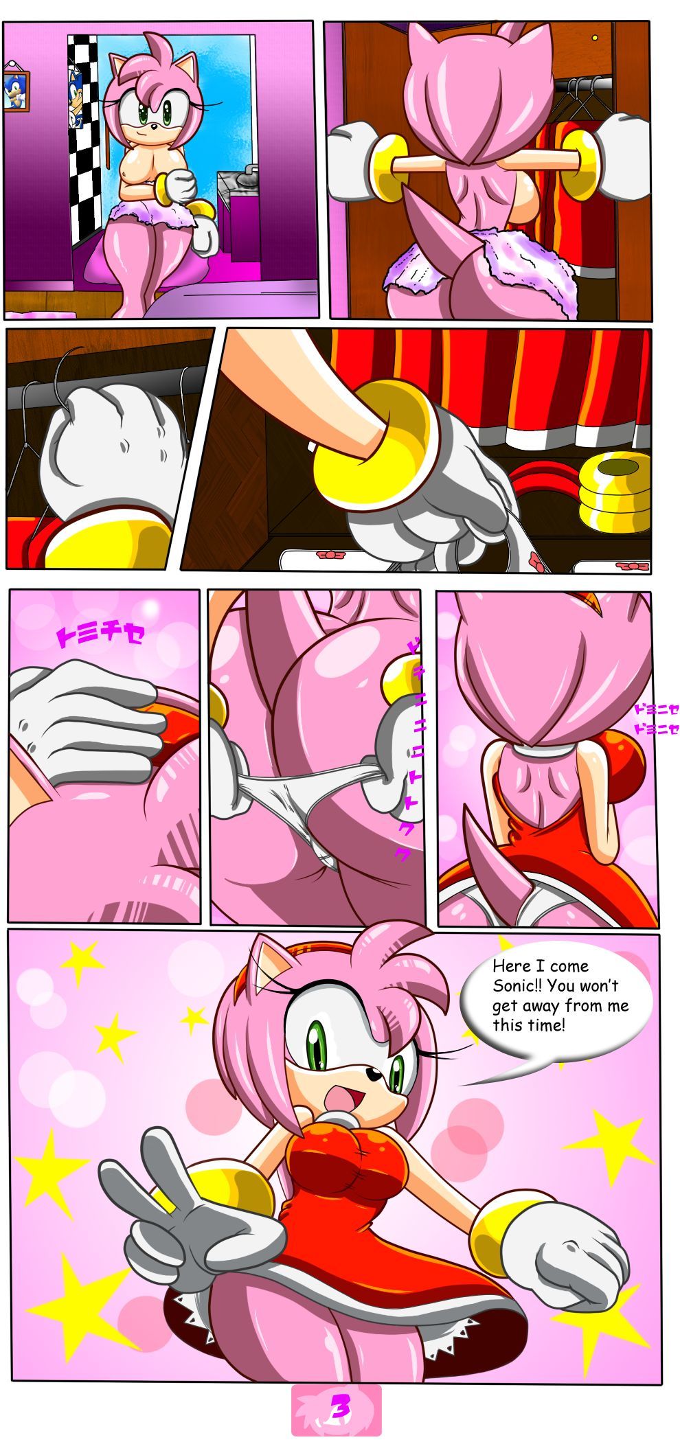A Sweat Rose Sonic the Hedgehog by Nobody147 page 5