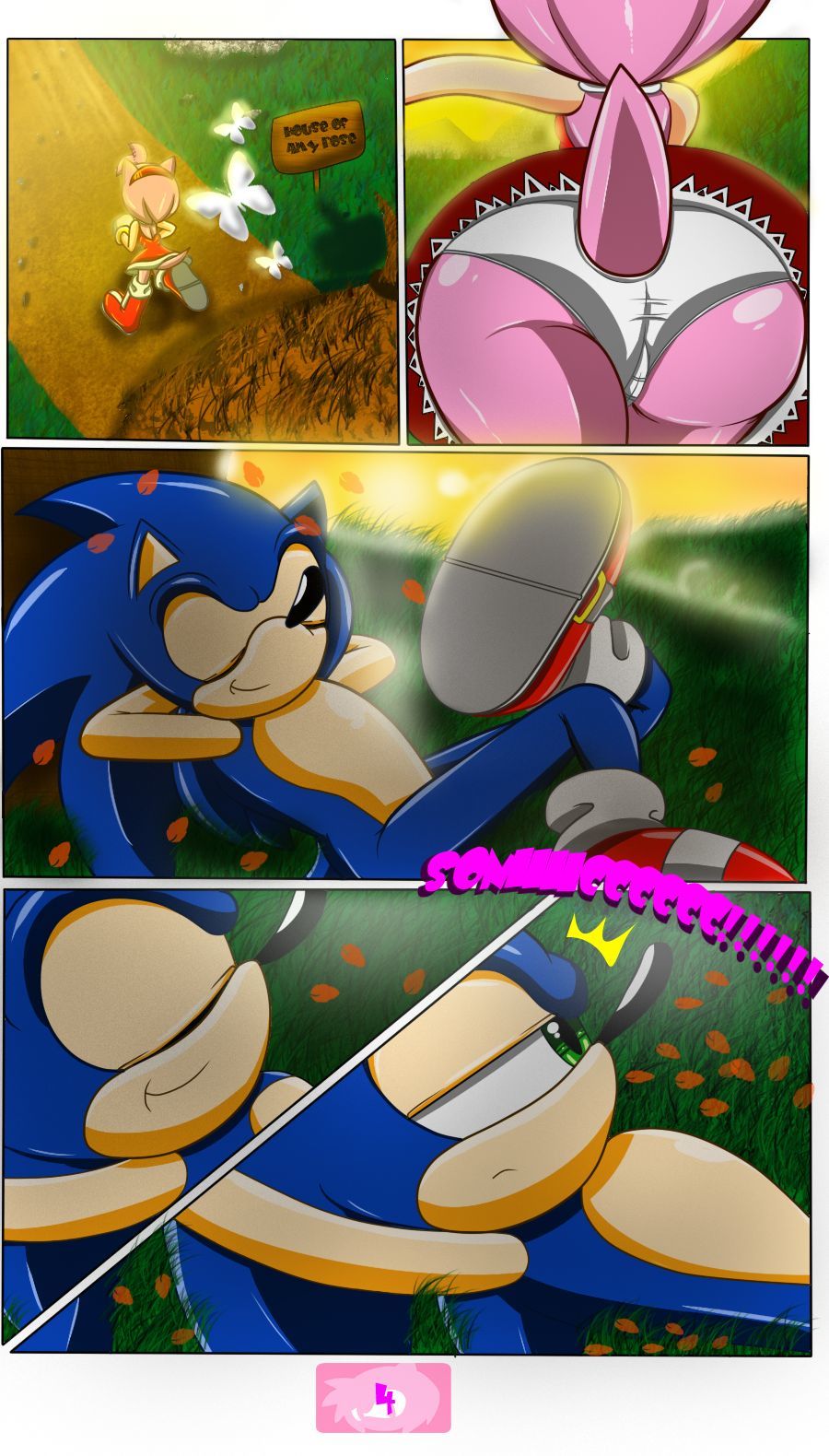 A Sweat Rose Sonic the Hedgehog by Nobody147 page 6