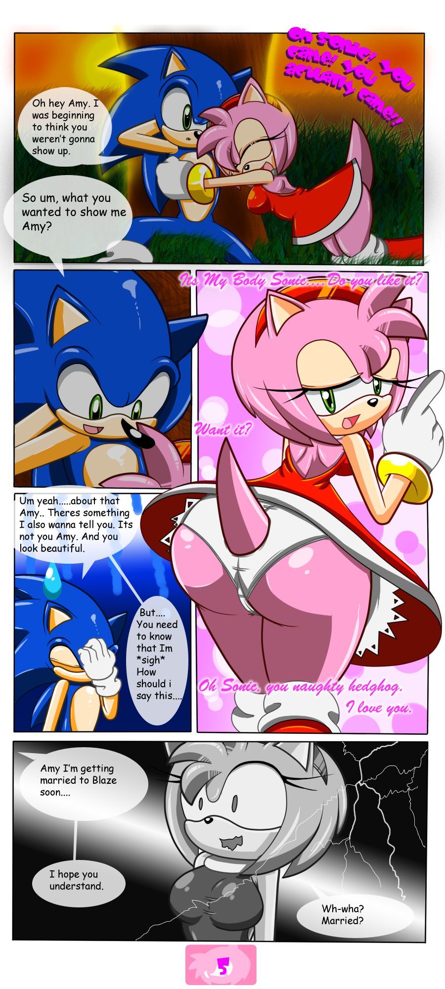 A Sweat Rose Sonic the Hedgehog by Nobody147 page 7