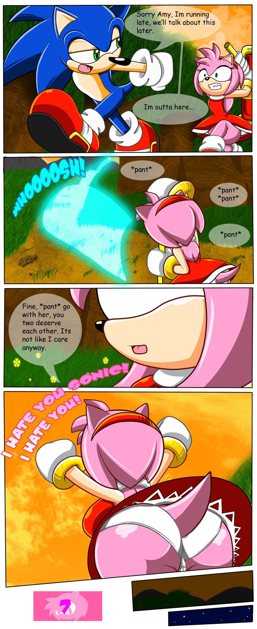 A Sweat Rose Sonic the Hedgehog by Nobody147 page 9