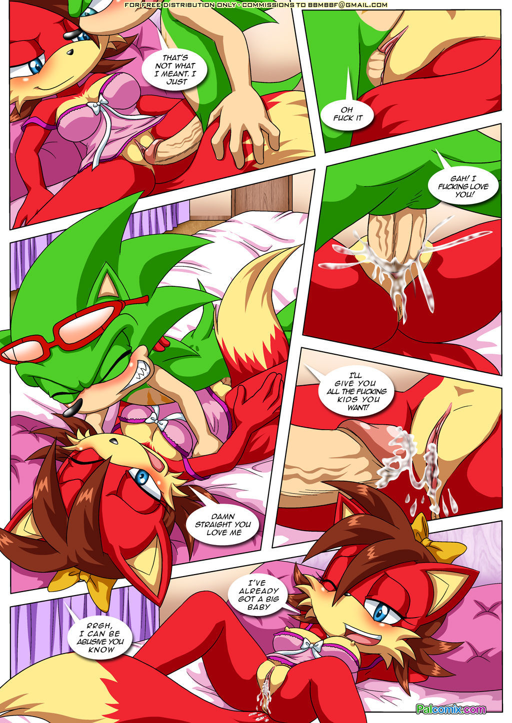 Thats A Bad Fox Sonic The Hedgehog (Palcomix) page 10