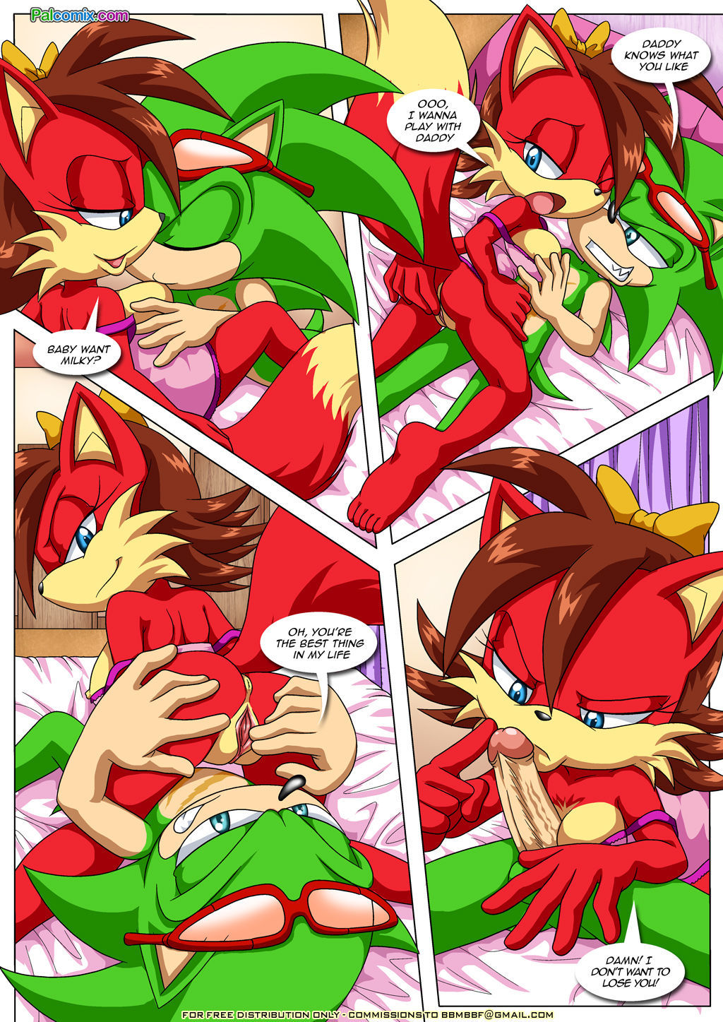 Thats A Bad Fox Sonic The Hedgehog (Palcomix) page 11