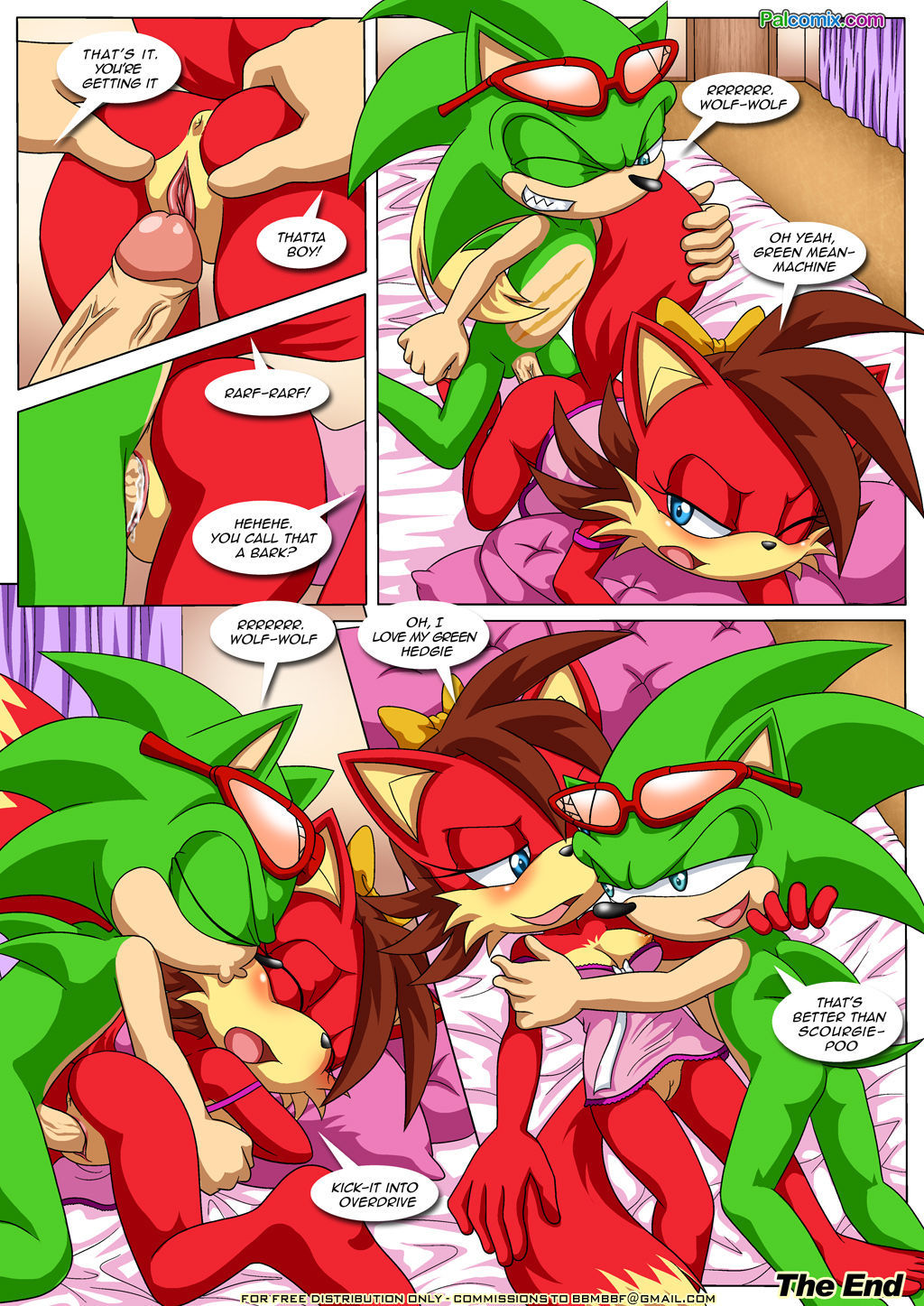 Thats A Bad Fox Sonic The Hedgehog (Palcomix) page 13