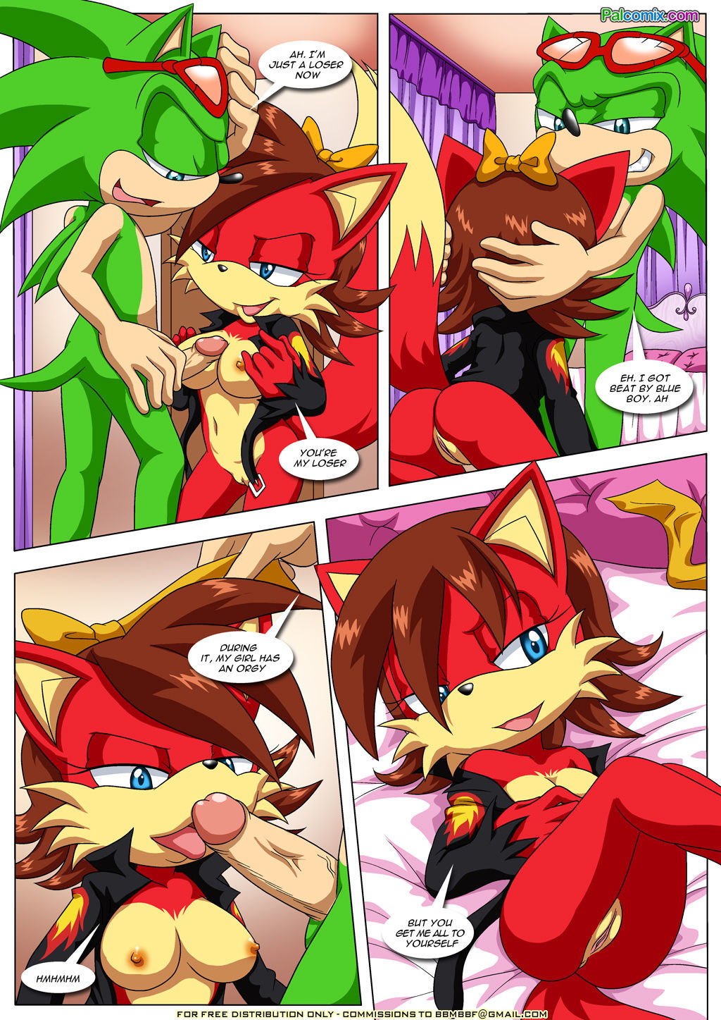 Thats A Bad Fox Sonic The Hedgehog (Palcomix) page 3