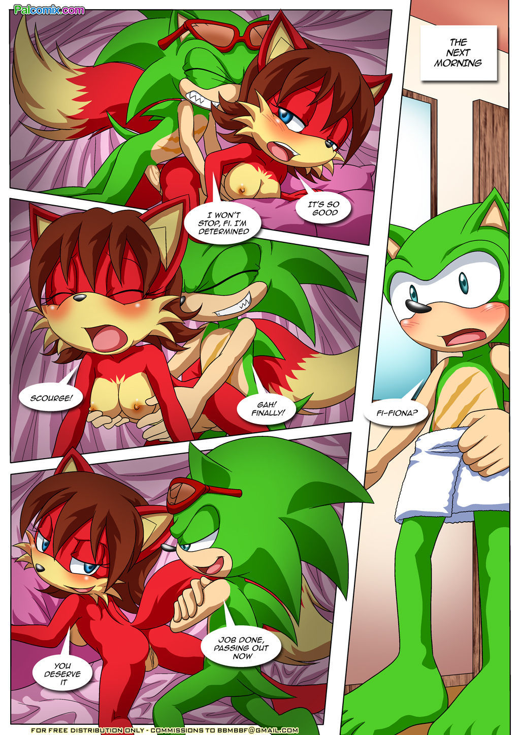 Thats A Bad Fox Sonic The Hedgehog (Palcomix) page 8