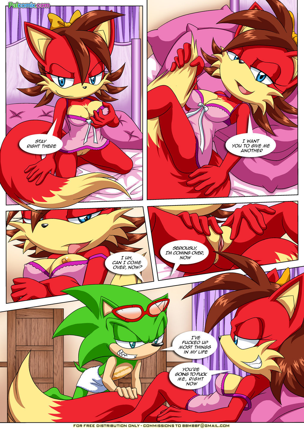 Thats A Bad Fox Sonic The Hedgehog (Palcomix) page 9