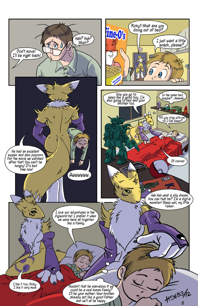 Like Family (Digimon) by Henbe page 8