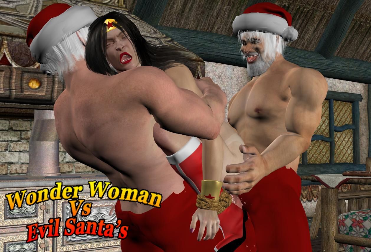 Wonder Woman vs Evil Santas page 13