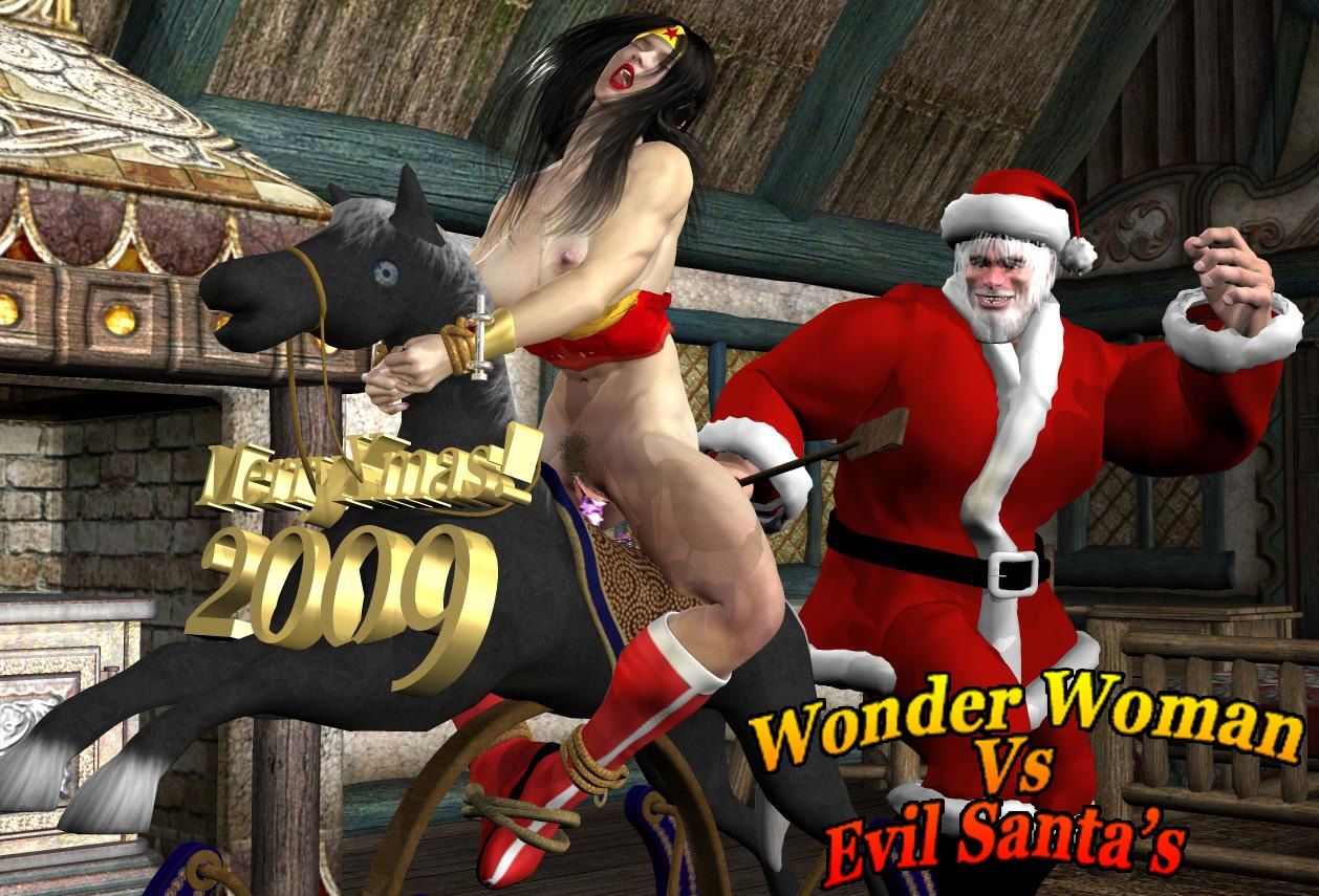 Wonder Woman vs Evil Santas page 3