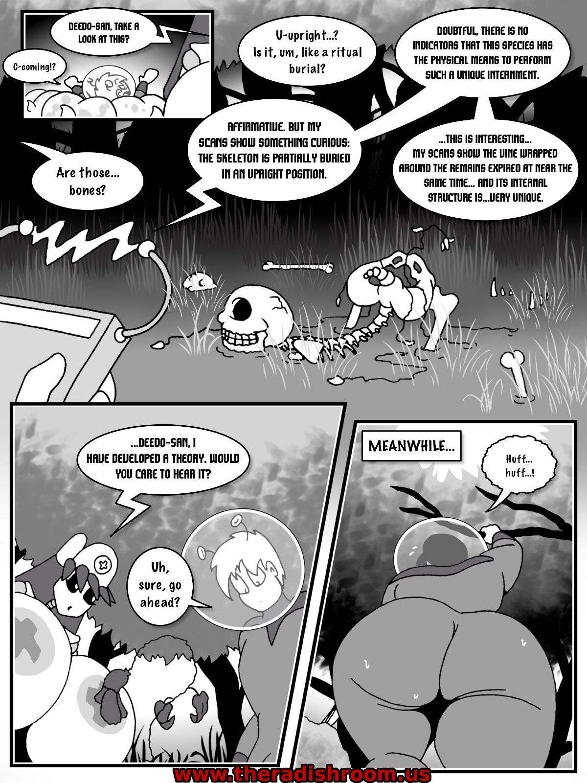 Tales of Schlock 41 - Garden of the Dickweed Rampant404 page 7