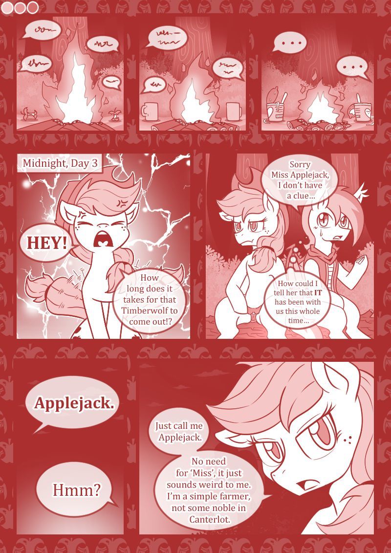 Wood Wolf And Bat Knight My little Pony page 12