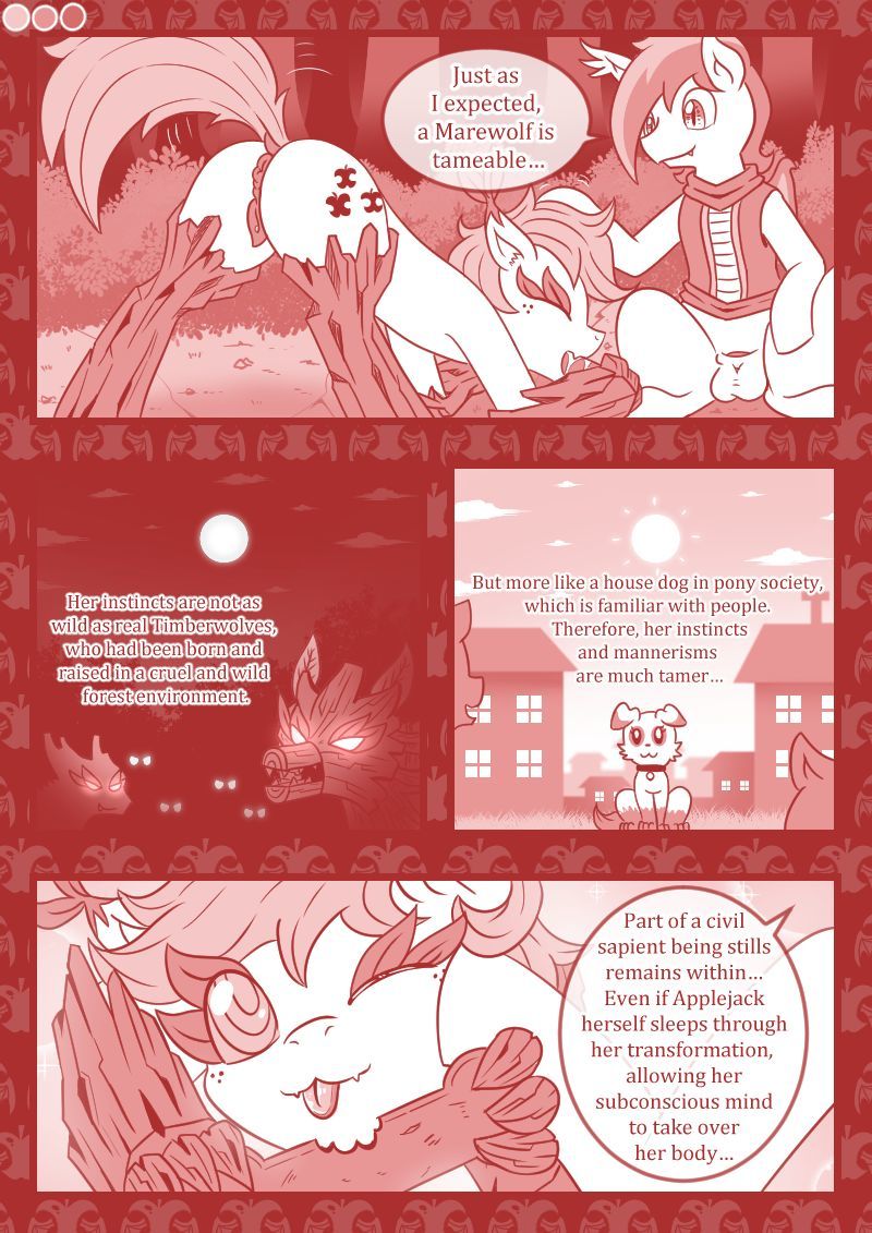Wood Wolf And Bat Knight My little Pony page 16