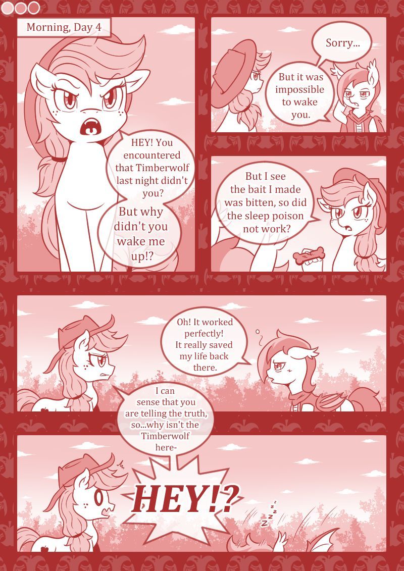 Wood Wolf And Bat Knight My little Pony page 22