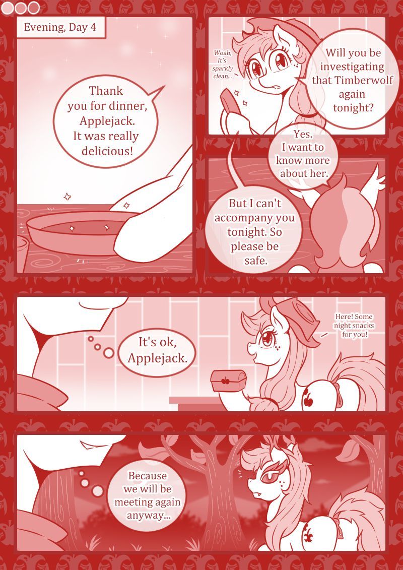 Wood Wolf And Bat Knight My little Pony page 24