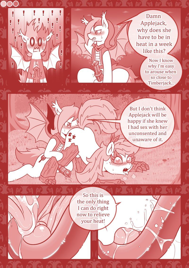 Wood Wolf And Bat Knight My little Pony page 30