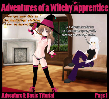 Adventures of a Witchy Apprentice - Morphy McMorpherson cover