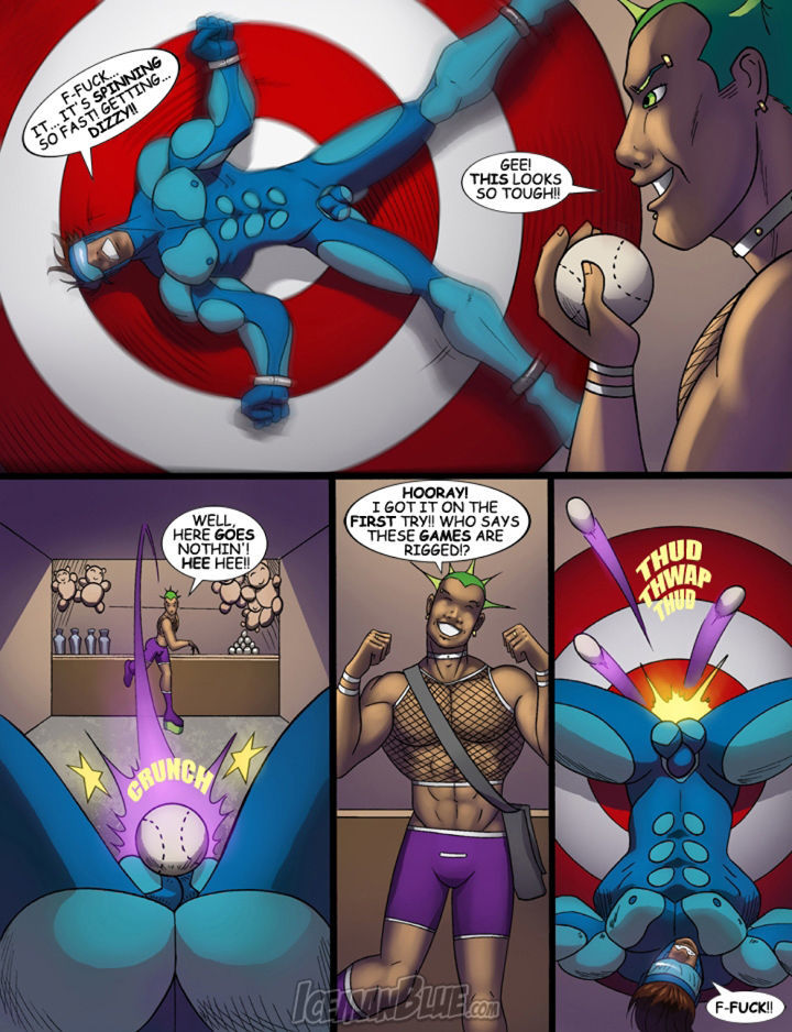 Cosmic Heroes Part 4 Iceman Blue page 16