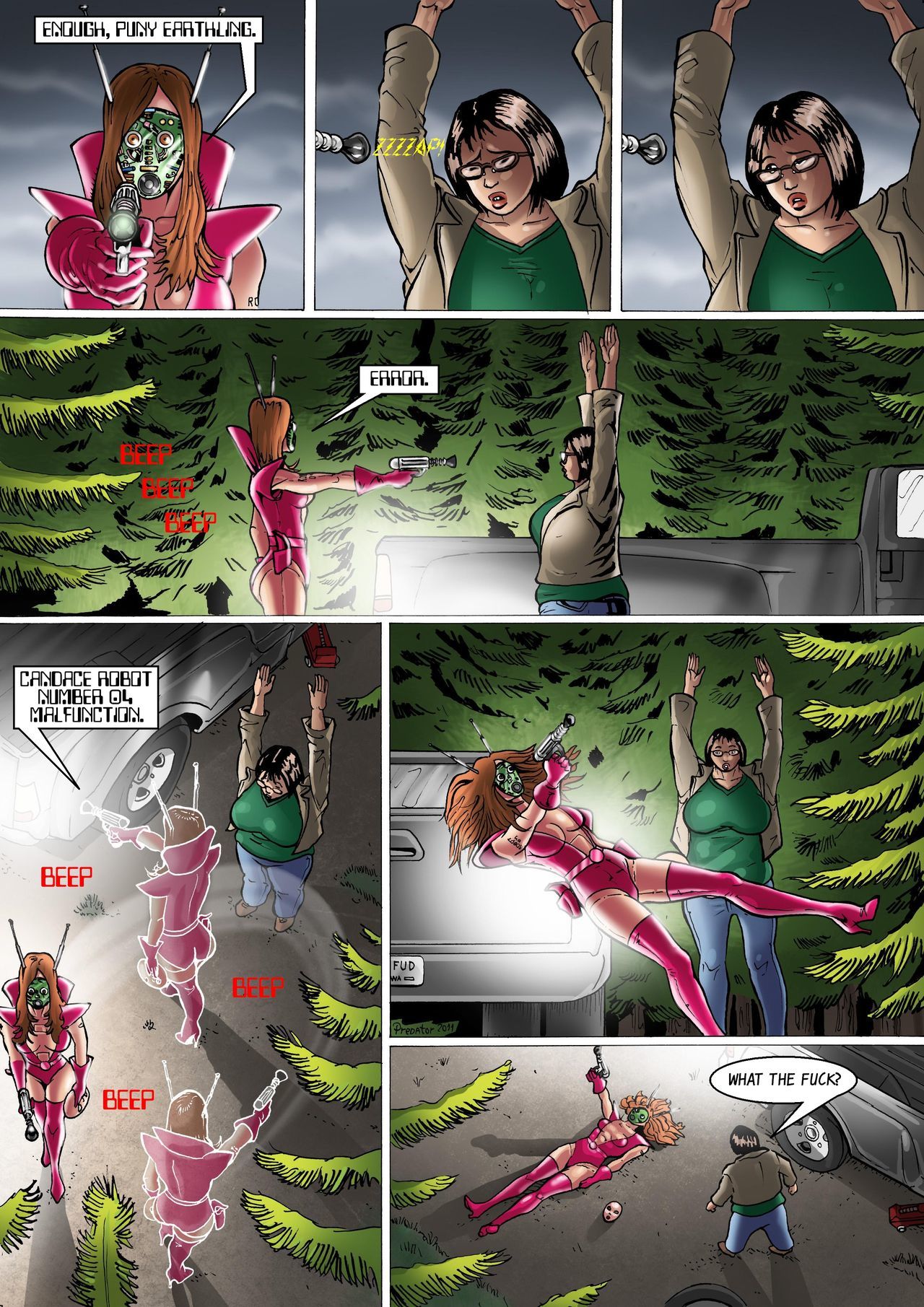 Future F.A.I.T. by Predator & Robotman page 11