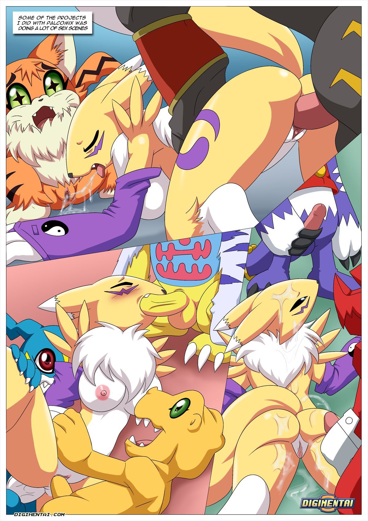 How Renamon Became A Sex Idol (Digimon) by Palcomix page 10