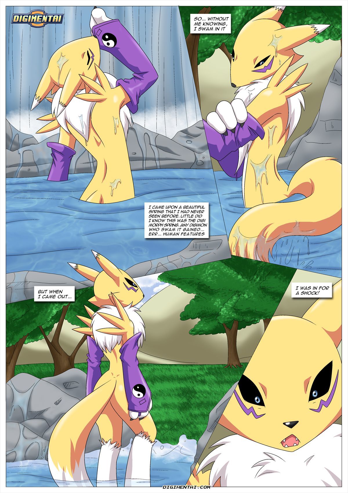 How Renamon Became A Sex Idol (Digimon) by Palcomix page 3
