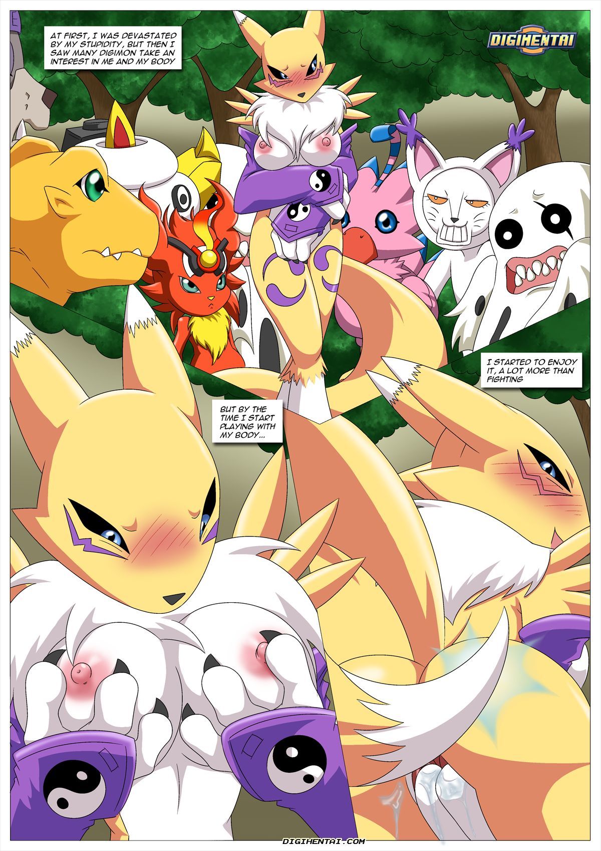 How Renamon Became A Sex Idol (Digimon) by Palcomix page 5