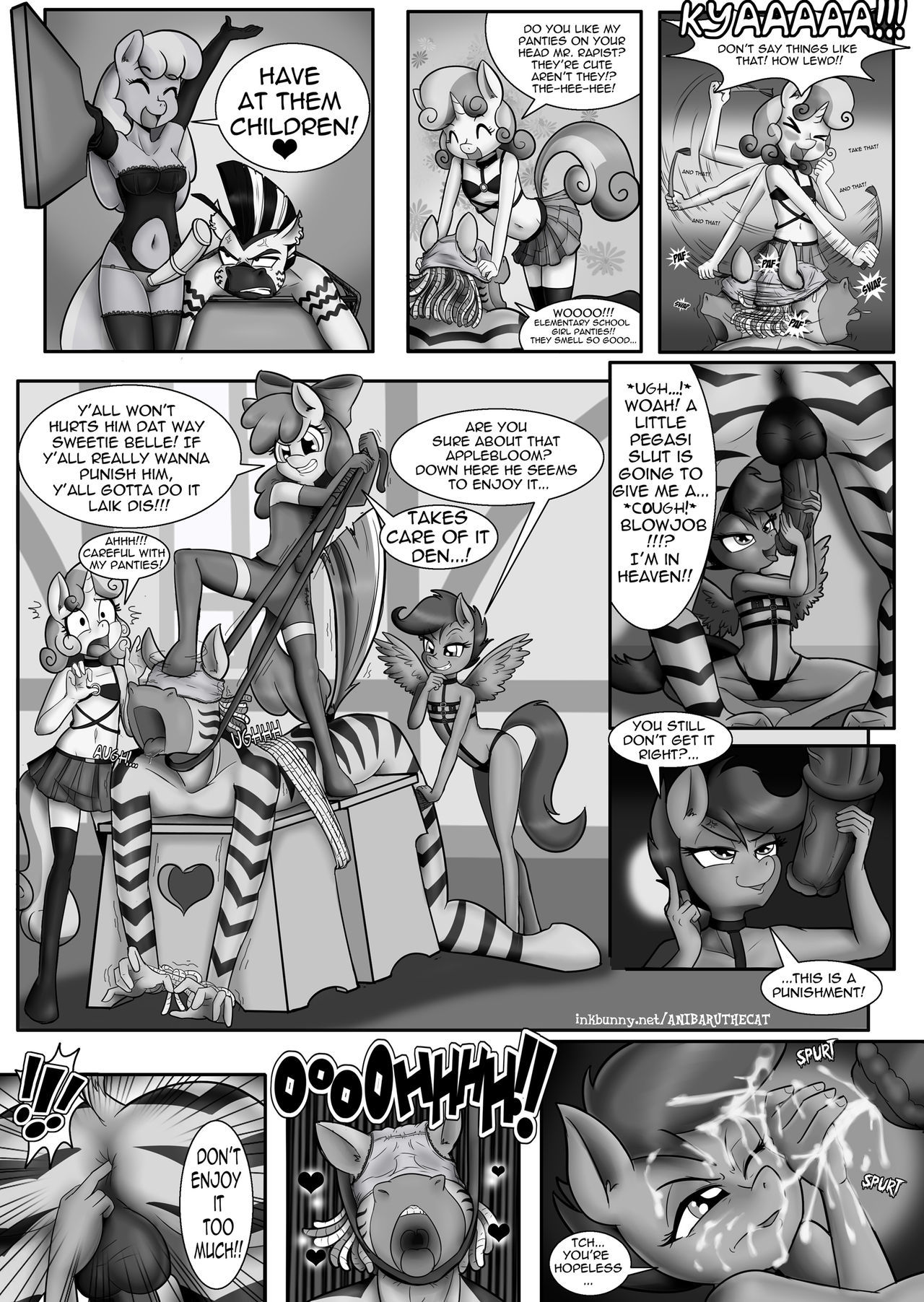 Gang Bangerz My little Pony by AnibarutheCat page 13