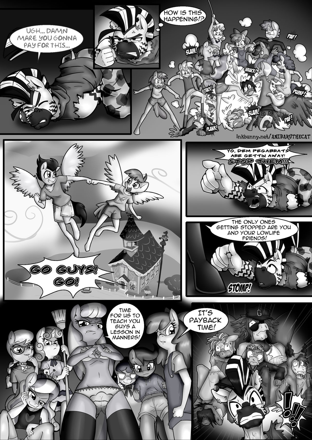 Gang Bangerz My little Pony by AnibarutheCat page 9