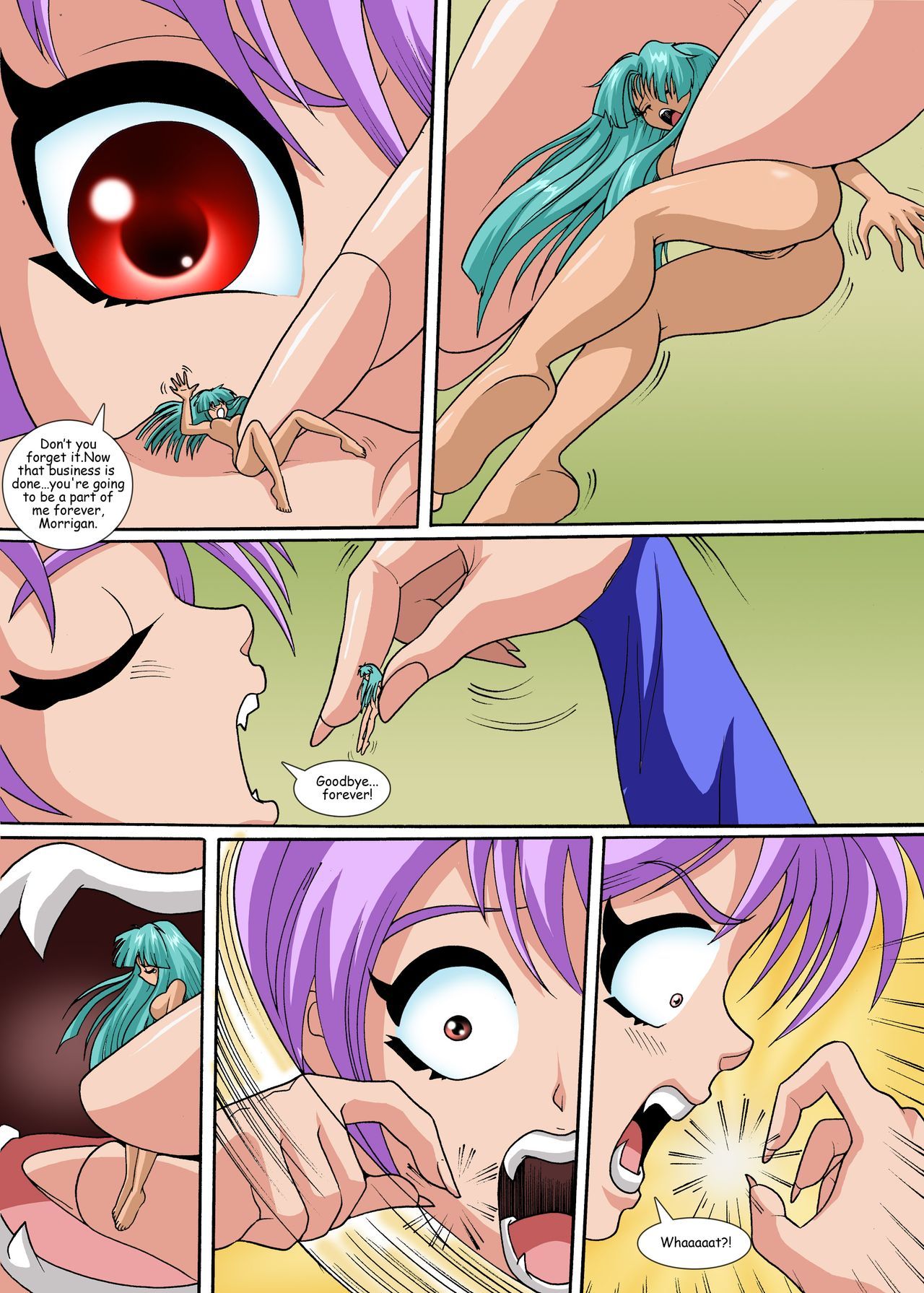 The Shrinking Succubus (Darkstalkers) by Palcomix page 19