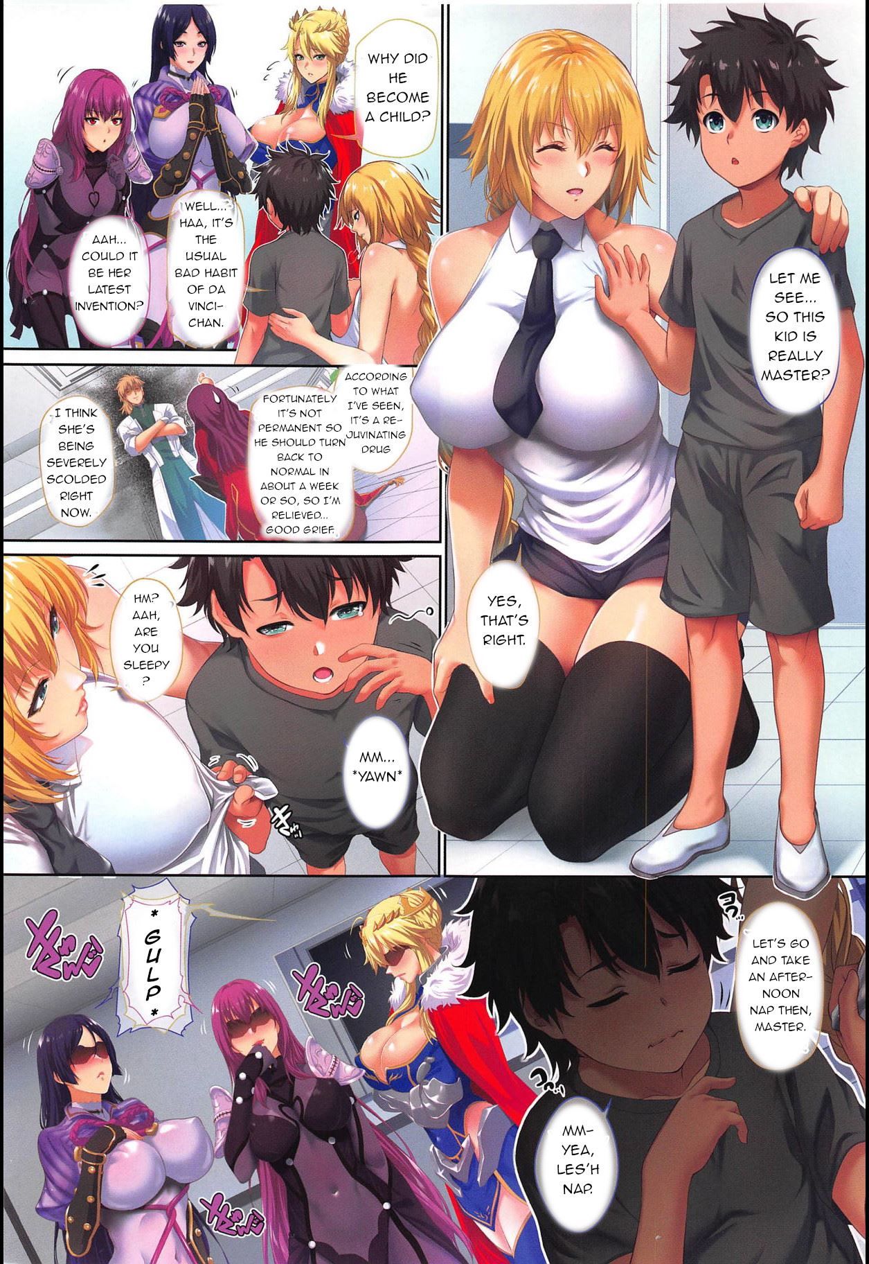 Ritsuka-kuns Misfortune? The Targeted Lamb by zucchini page 3