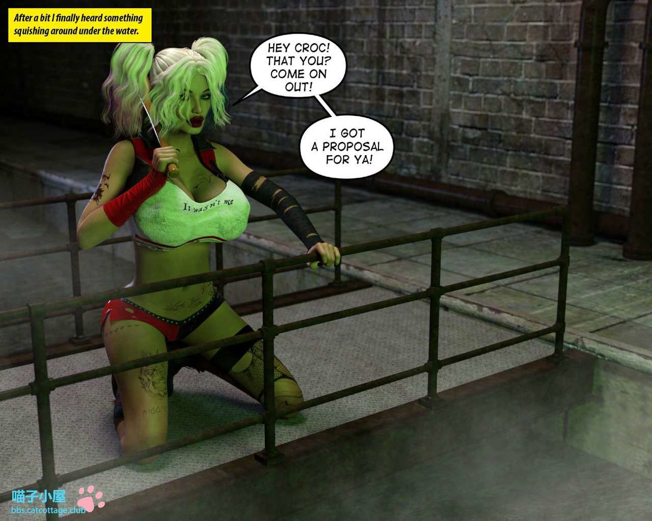 Monster Match - Croc in the Sewer - RedRobot3D page 33