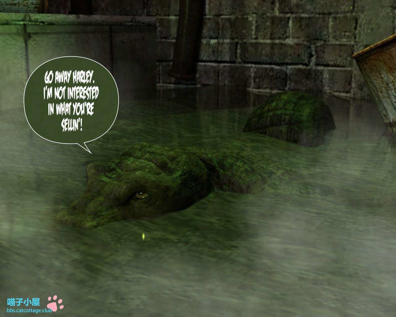 Monster Match - Croc in the Sewer - RedRobot3D page 34