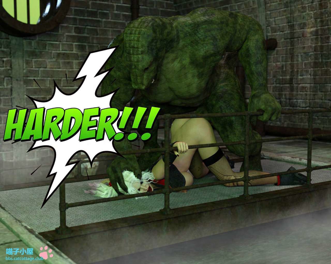 Monster Match - Croc in the Sewer - RedRobot3D page 51