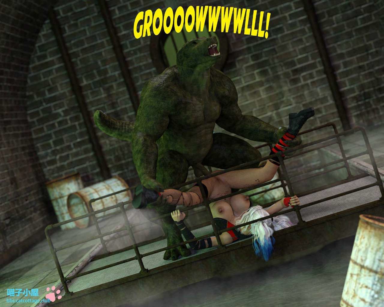 Monster Match - Croc in the Sewer - RedRobot3D page 60