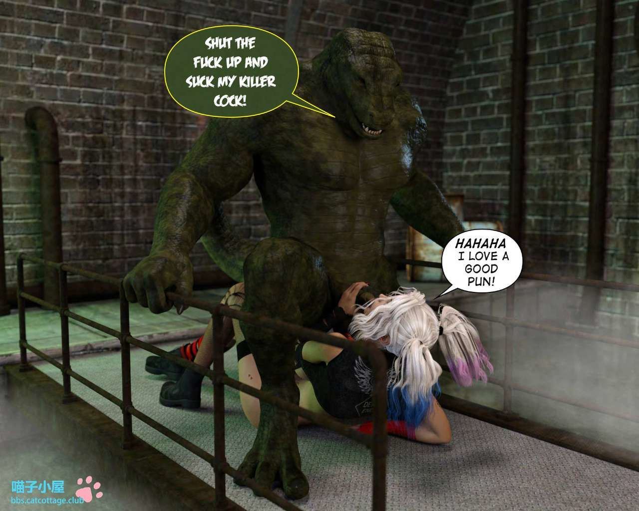 Monster Match - Croc in the Sewer - RedRobot3D page 62