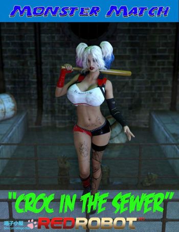 Monster Match - Croc in the Sewer - RedRobot3D cover