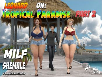 Tropical Paradise Part 2 PigKing Shemale cover