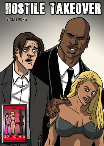 Hostile Takeover Devin Dickle (QOS Comix) cover