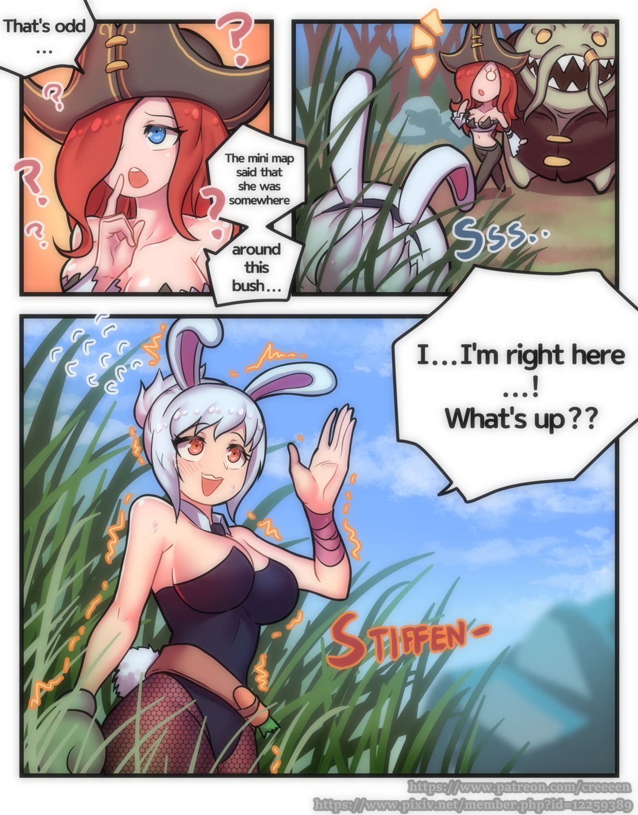 Rabbit Jelly League of Legends (Riven, Zac) page 10