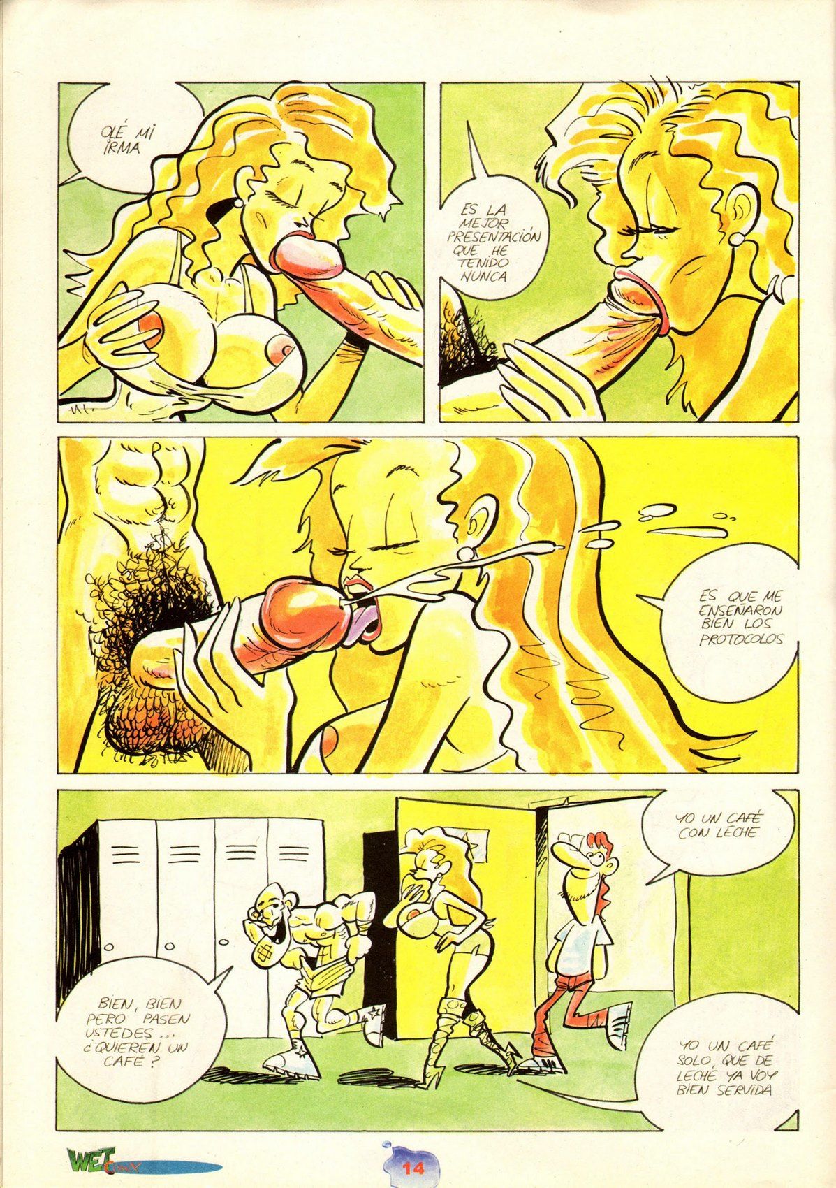 Wet Comix No.7 by Alb Luzroja (Westen Erotic) page 14