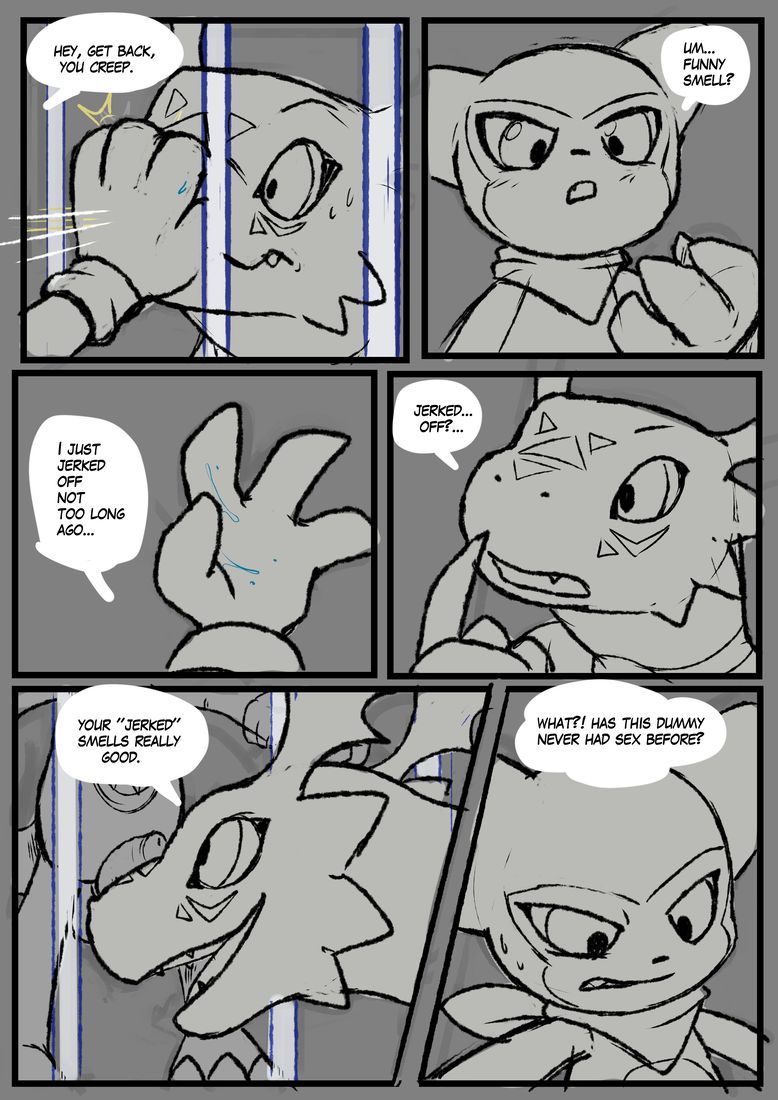 An inexperienced Guilmon by blitzdrachin page 3
