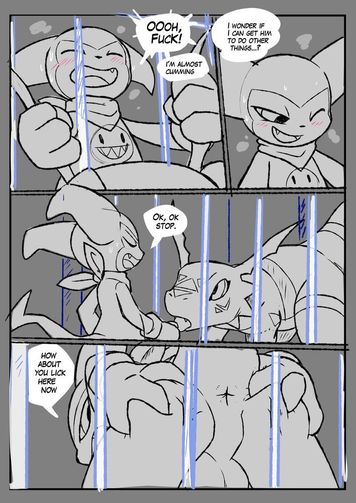 An inexperienced Guilmon by blitzdrachin page 6