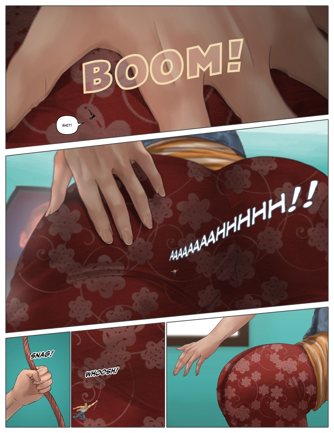 A Weekend Alone Issue 07 by Giantess Fan page 10
