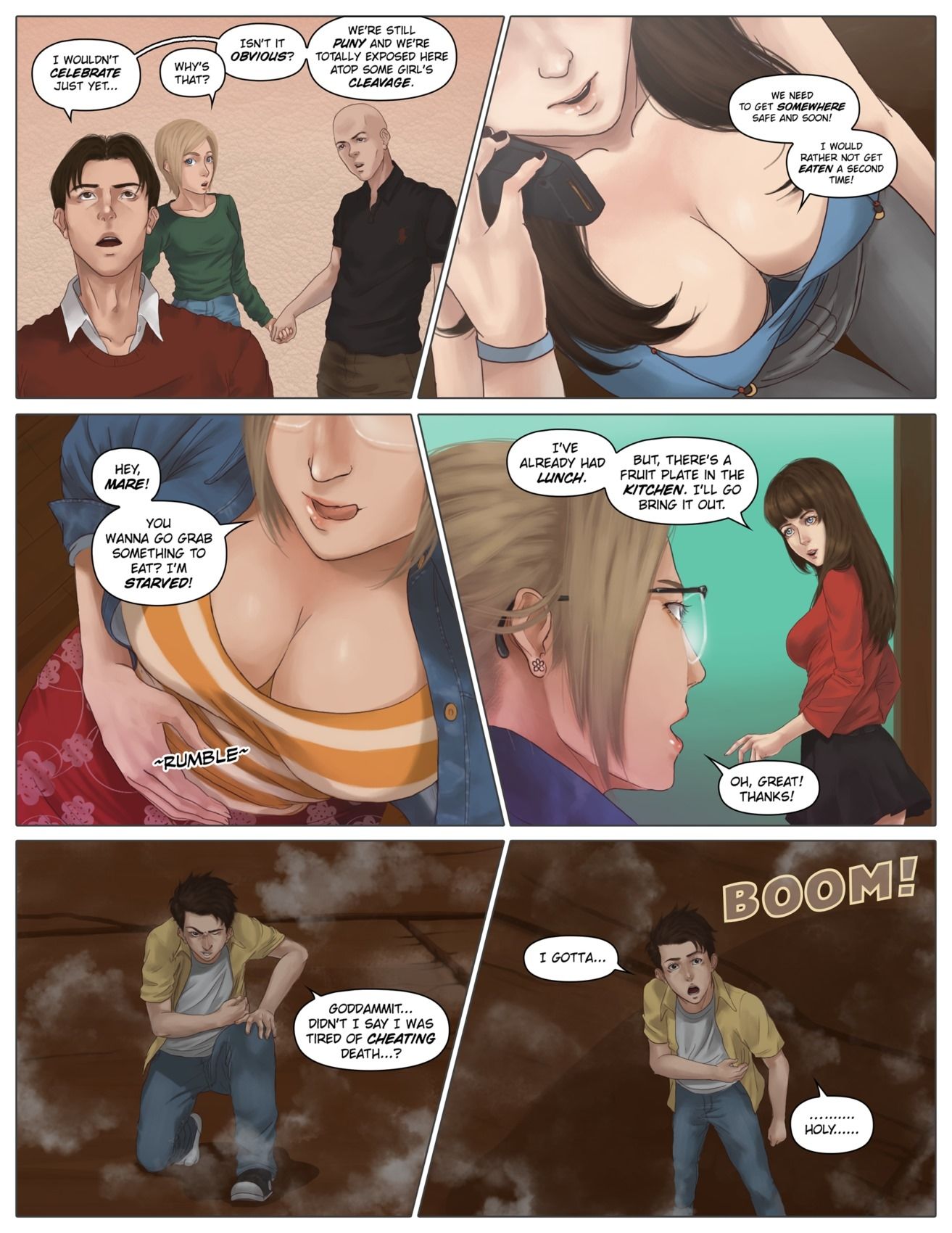A Weekend Alone Issue 07 by Giantess Fan page 14