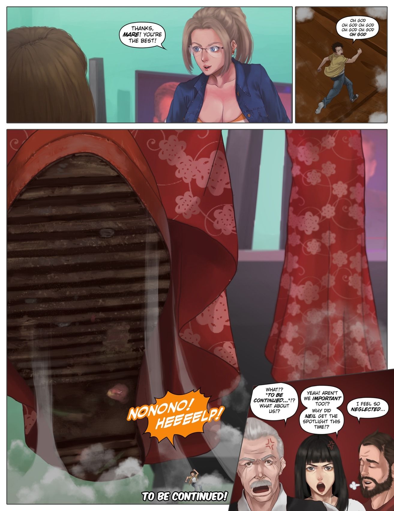 A Weekend Alone Issue 07 by Giantess Fan page 17